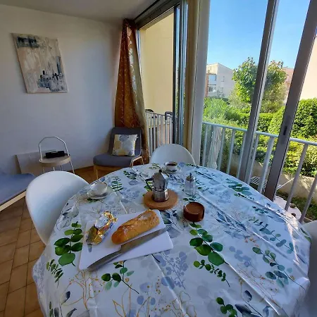 Lumineux 2 Pieces Pour 4 Pers, A 80m De La Avec Terrasse Et Parking Prive - Fr-1-423-222 Apartment Le Grau-d'Agde